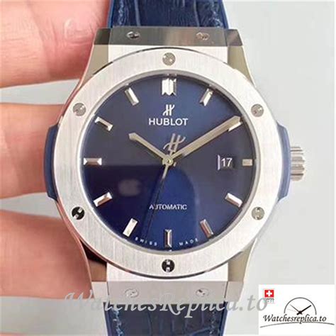 hublot classic fusion all black blue replica|hublot classic fusion ceramic blue.